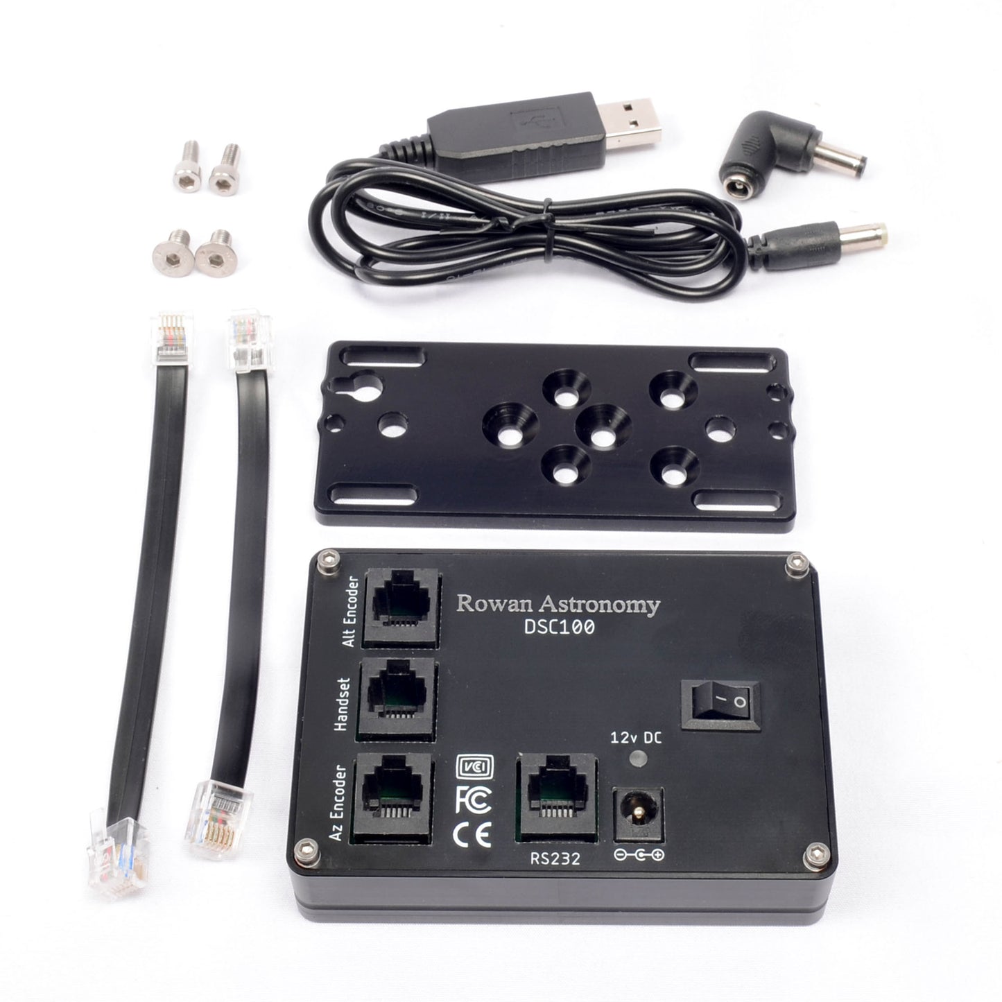 AZ75 Alt-Az Mount With Encoders Fitted + Rowan DSC100