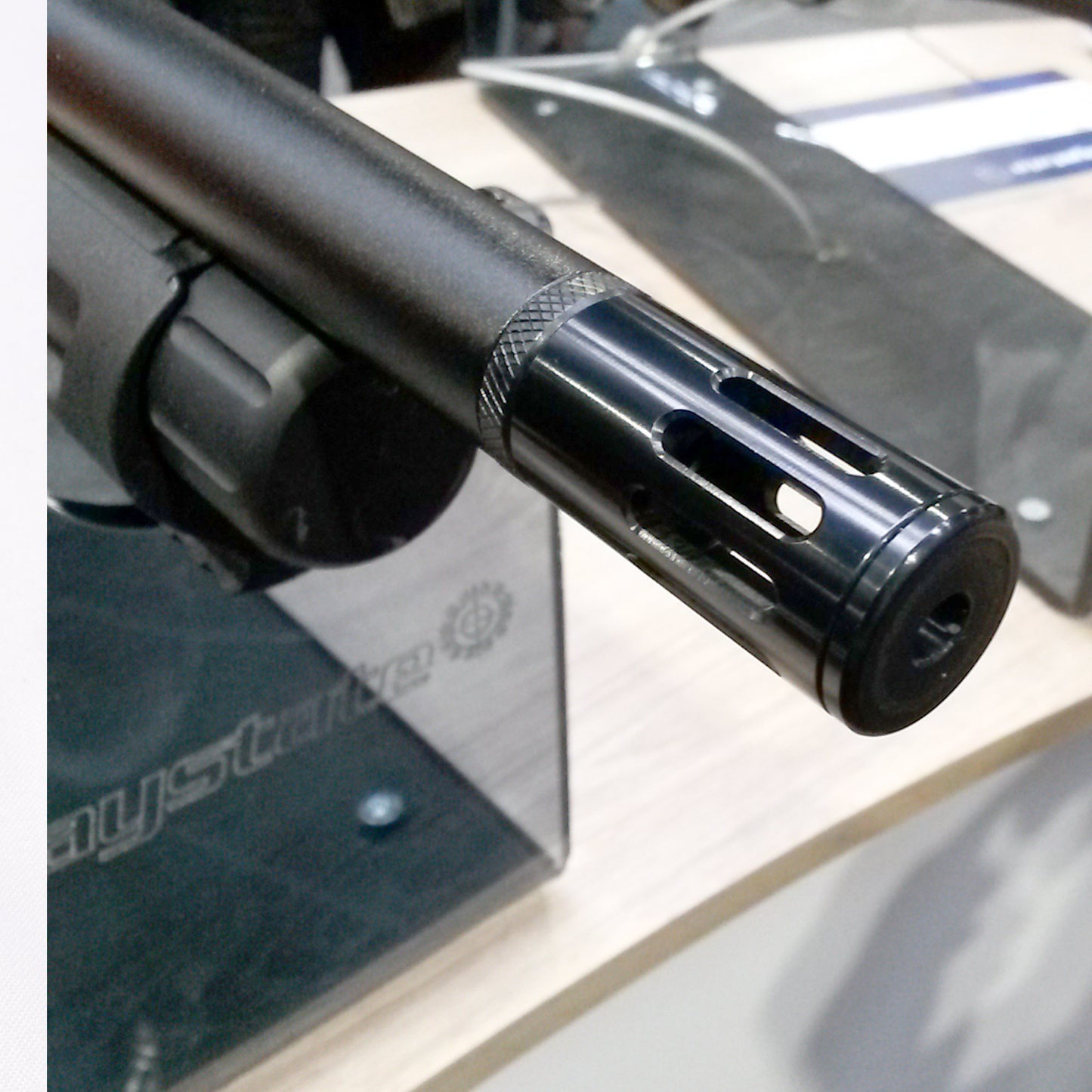 Midi Muzzle Brake. 24mm body diameter. 1/2" unf.