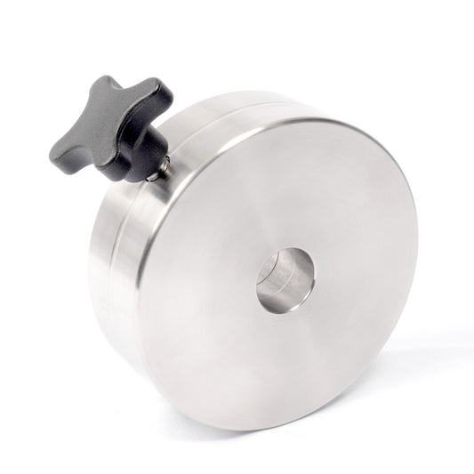 Counter weight. 3.75Kg 125mm diameter Stainless Steel.