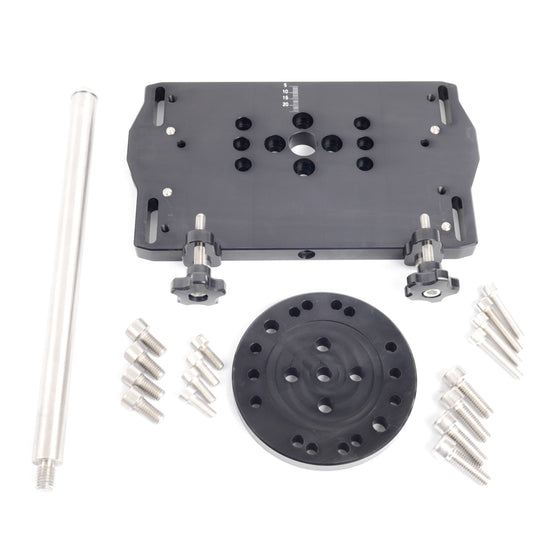 AZ100 Y-Axis Balance Plate including 24mm Alt-Axis spacer & 16.0mm shaft
