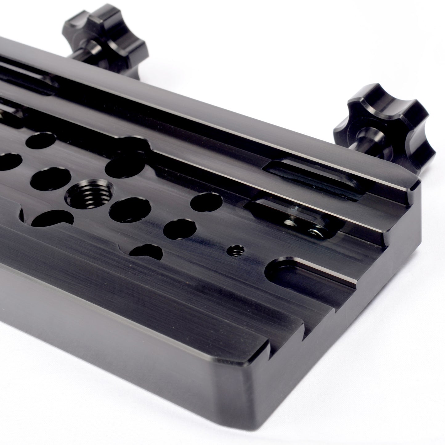 AZ100 Dual Saddle Plate. 200mm long. DV Profile