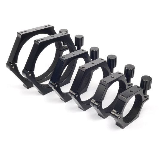 Telescope Rings. Black Anodised.