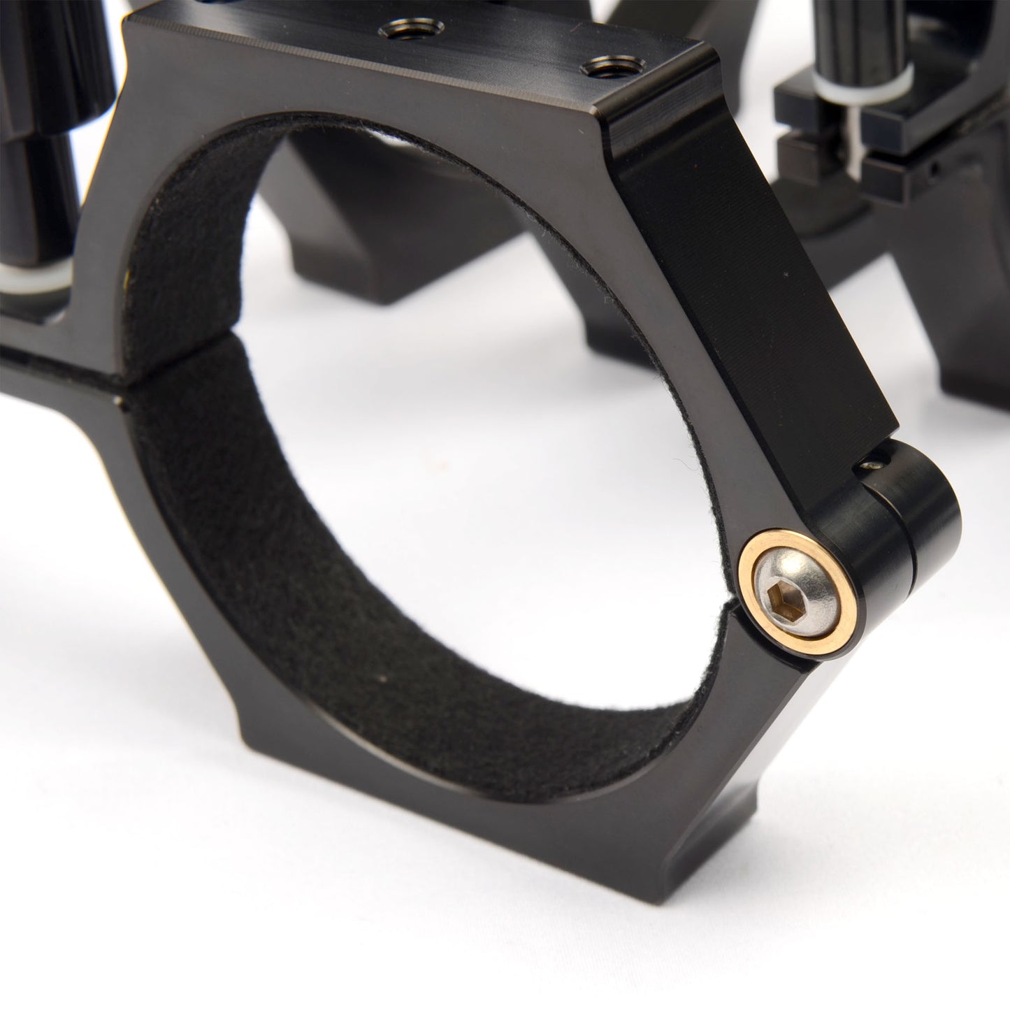 Telescope Rings. Black Anodised.