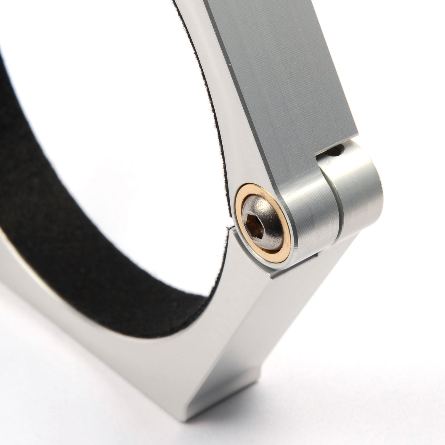 Telescope Rings. Natural Anodised.