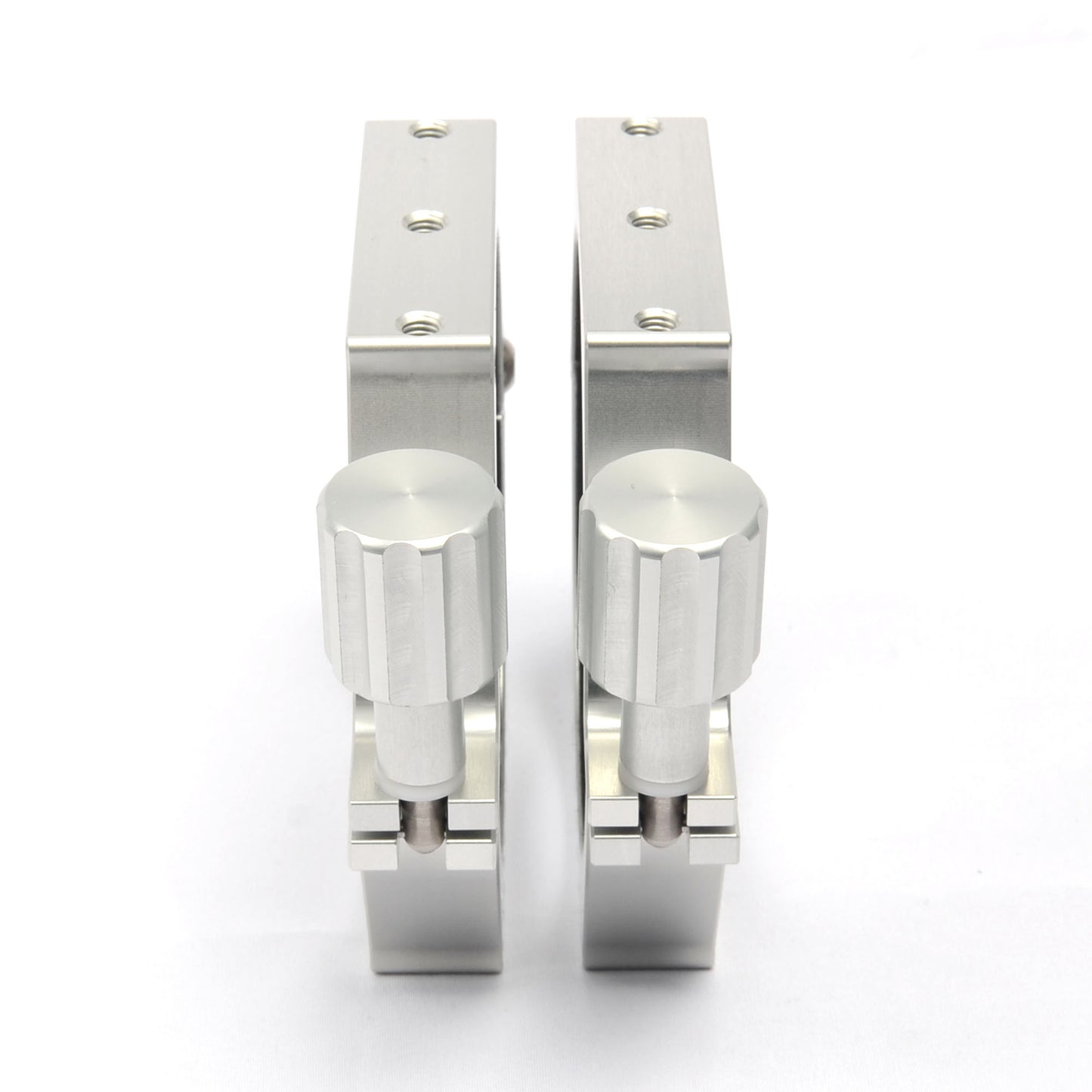 Telescope Rings. Natural Anodised.