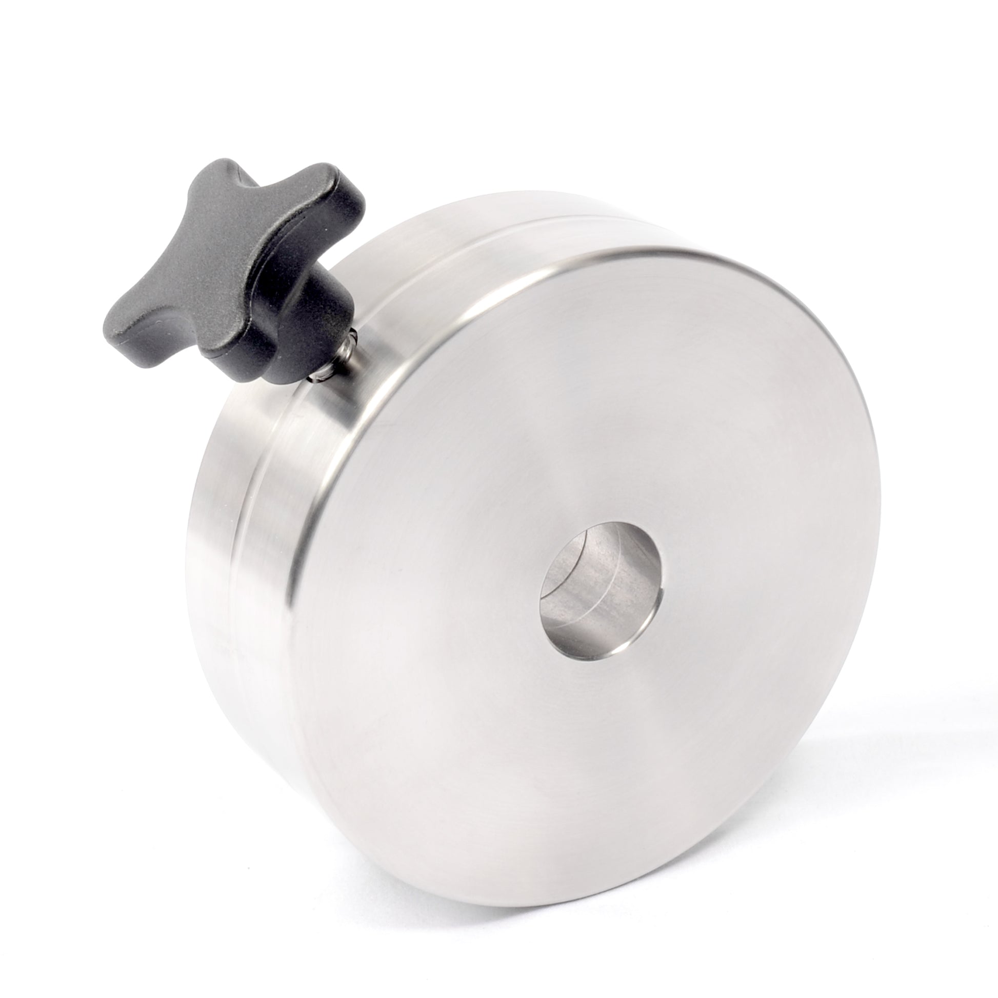 Counter weight. 3.75Kg 125mm diameter Stainless Steel. – Rowan Engineering