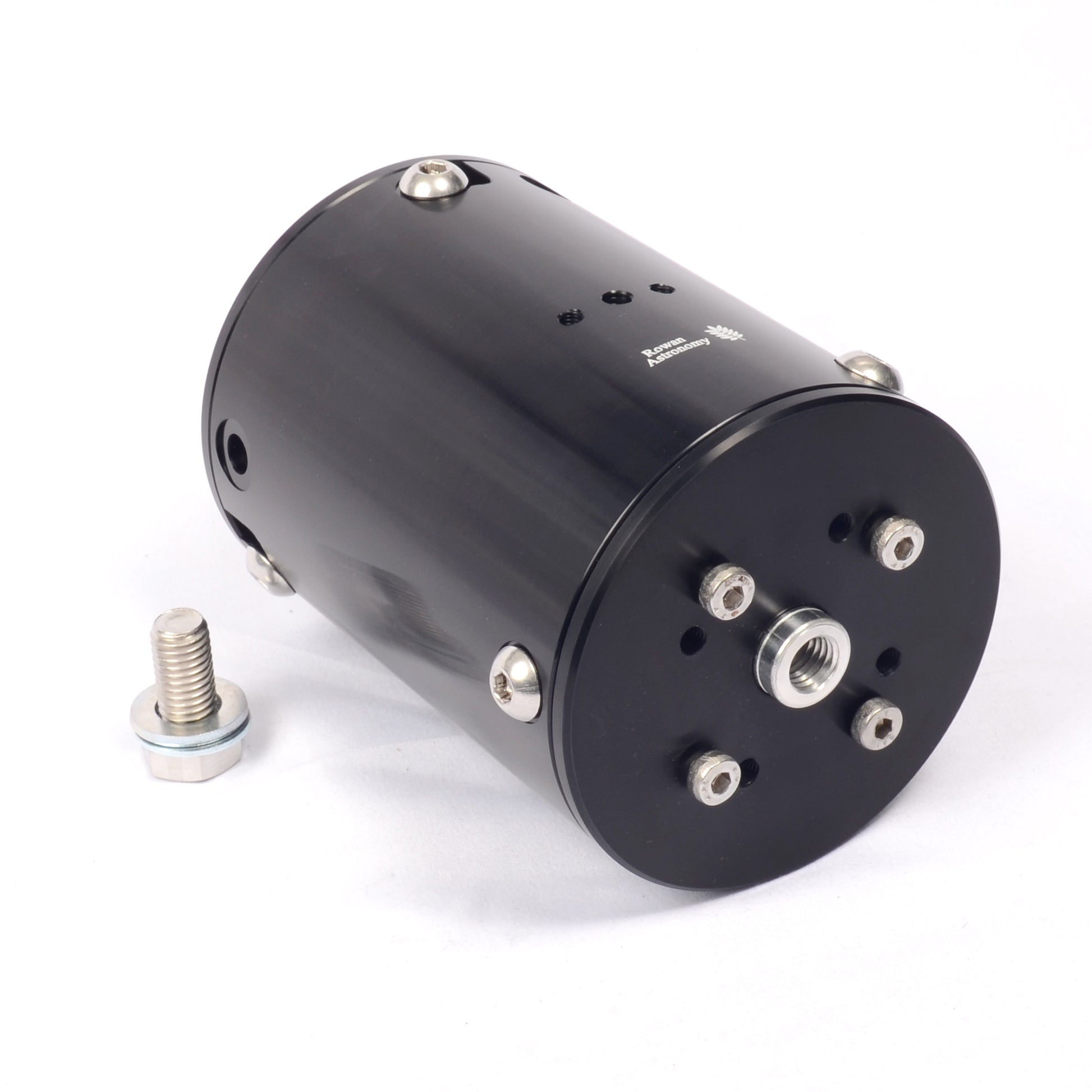 Pier Riser 125 mm long. 100mm dia. Black Anodised – Rowan Engineering