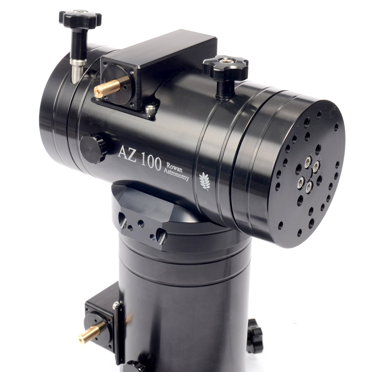 Alt Az Onstep AZ100 Alt-Az Mount. Slow-motion shafts. – Rowan Engineering